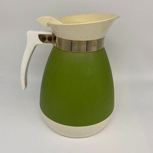 Vintage West Bend Insulated Pitcher Avocado Green